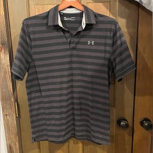Under Armour striped polo shirt